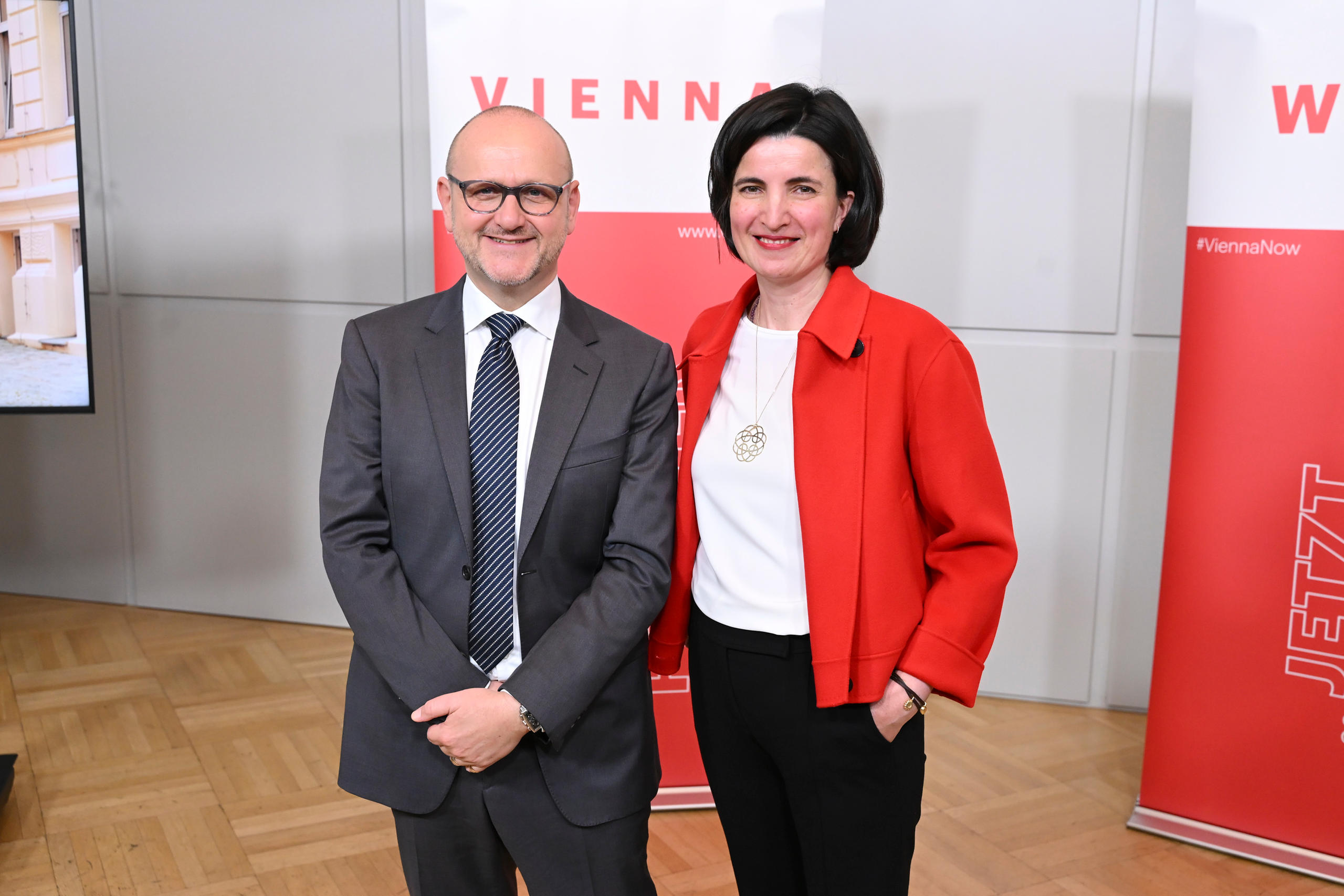 Press conference Meeting Statistics 2025: Norbert Kettner and Anita Paic