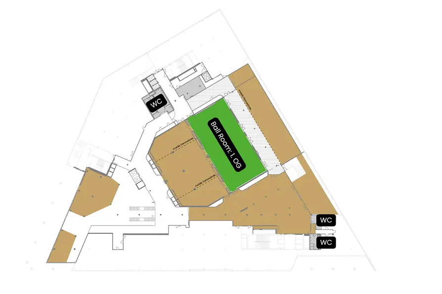 Floor plan TheVenue Events@TwentyOne