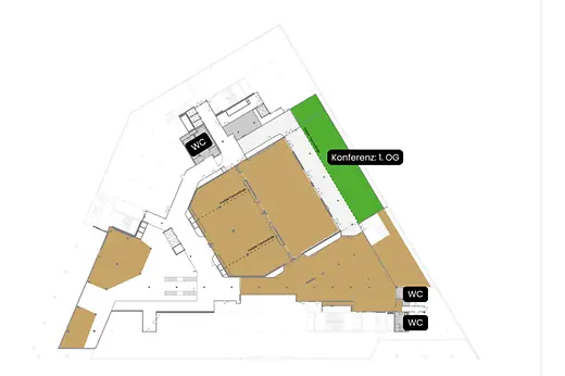 Floor plan TheVenue Events@TwentyOne