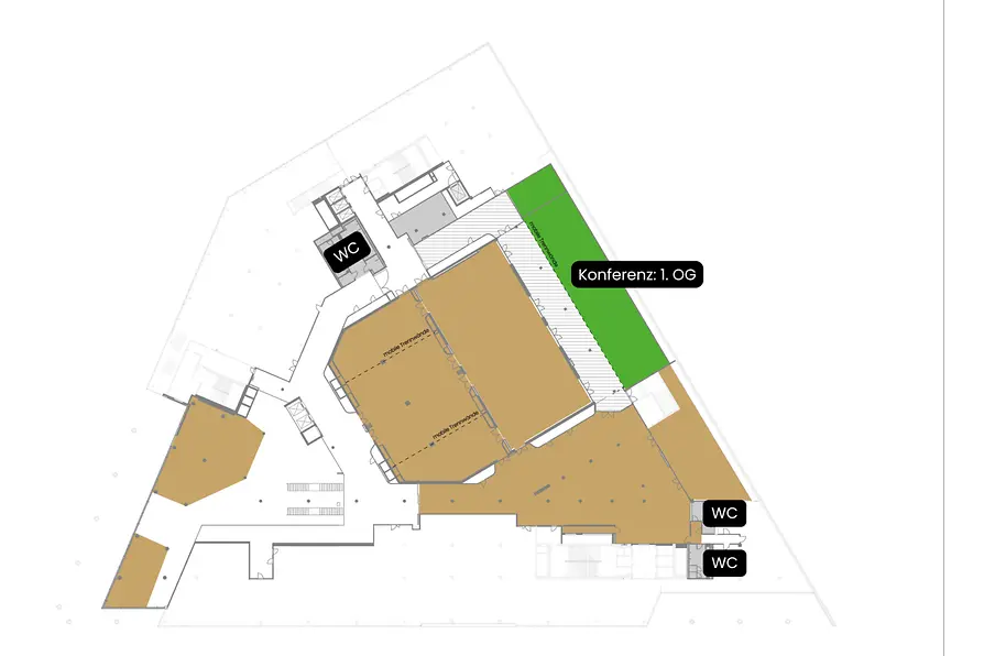 Floor plan TheVenue Events@TwentyOne