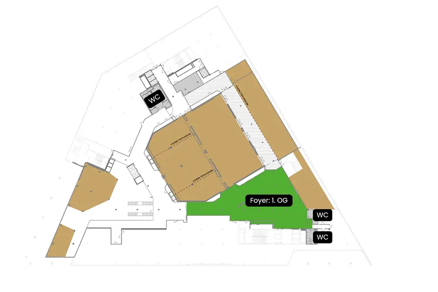 Floor plan TheVenue Events@TwentyOne