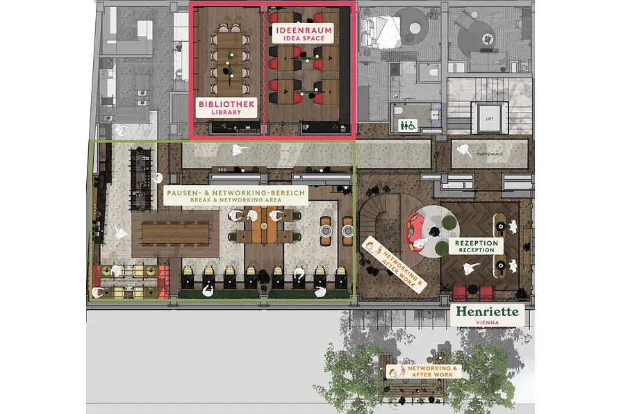Henriette Stadthotel Vienna Floor plan