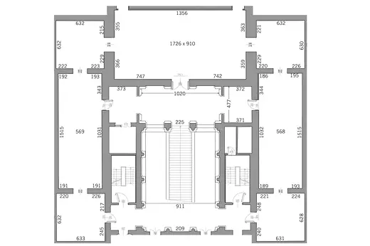 Floor plan Künstlerhaus