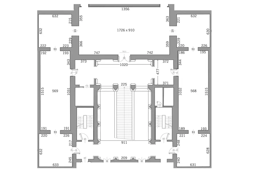 Floor plan Künstlerhaus