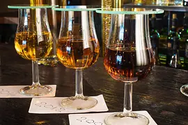 Rum from different vintages