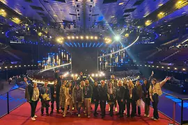 ESC 2026 Vienna Backstage at Wiener Stadthalle