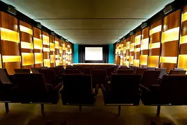 Blickle cinema, view from the back