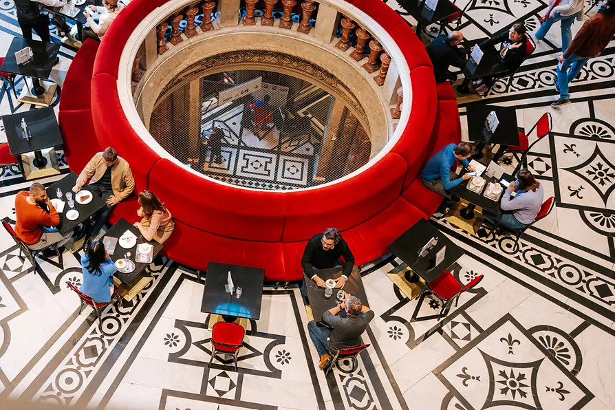 Café-Restaurant im Kunsthistorischen Museum Wien