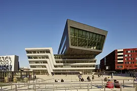 Panoramic shot of the WU Campus