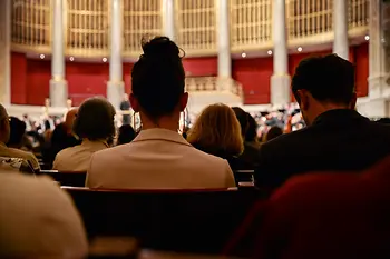 Wiener Konzerthaus: audience in the concert hall