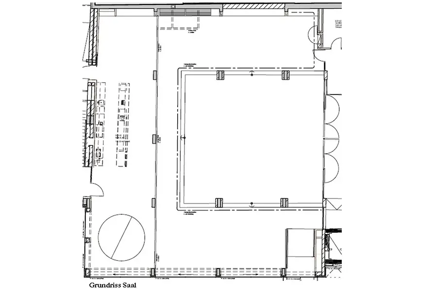 Albert Schweitzer Haus Grundriss Großer Saal