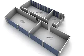 Floor plan Jandl, Doderer and Wildgans