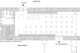 Floor plan Podium