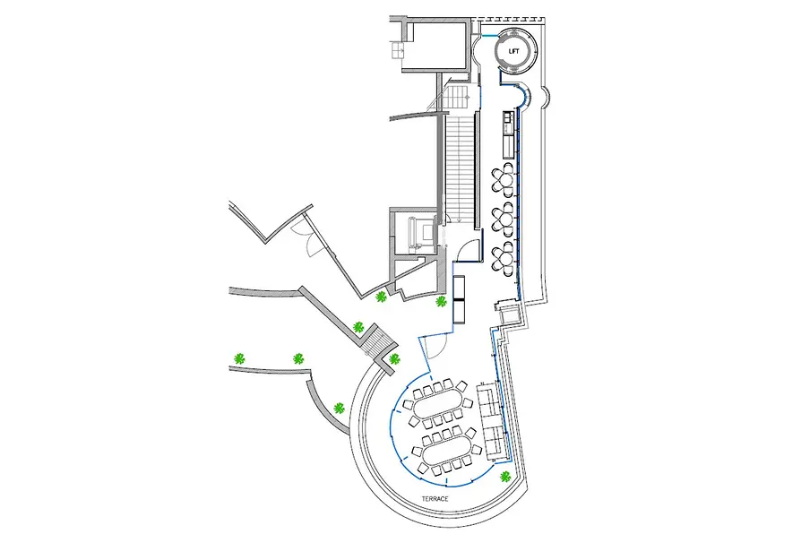 Floor plan DO & CO Hotel Vienna