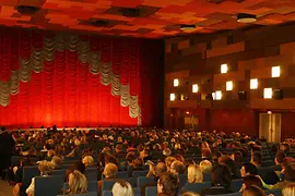 Full cinema hall, 736 seats