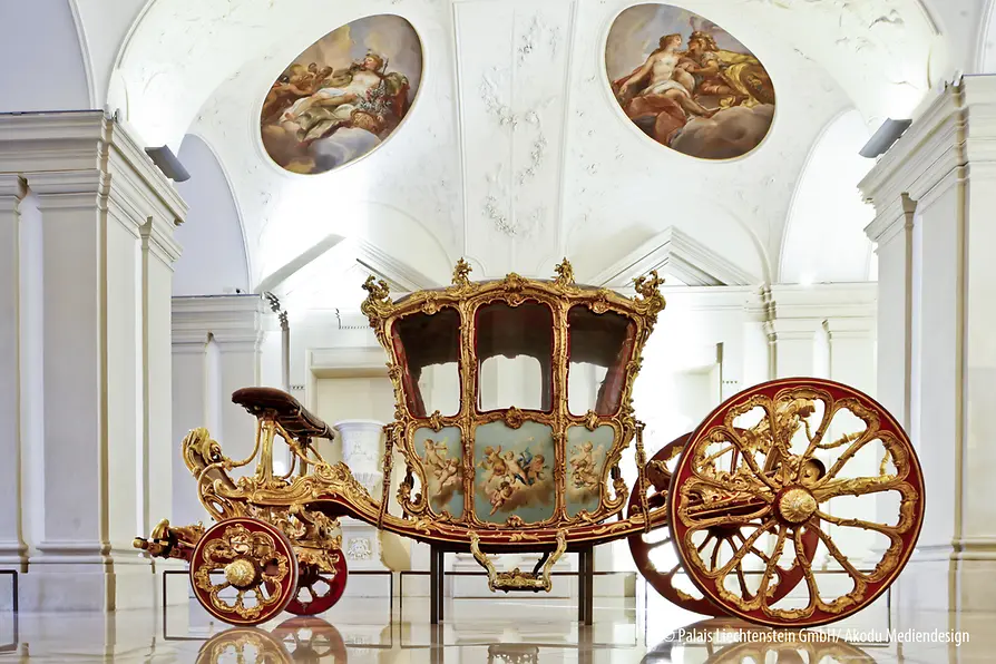 Der Goldene Wagen in der Sala Terrena