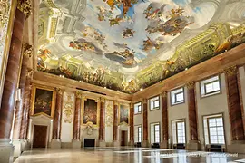 The Hercules Hall in the Liechtenstein GARDEN PALACE