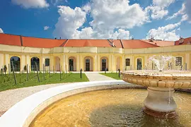 Orangery garden in Schönbrunn Palace