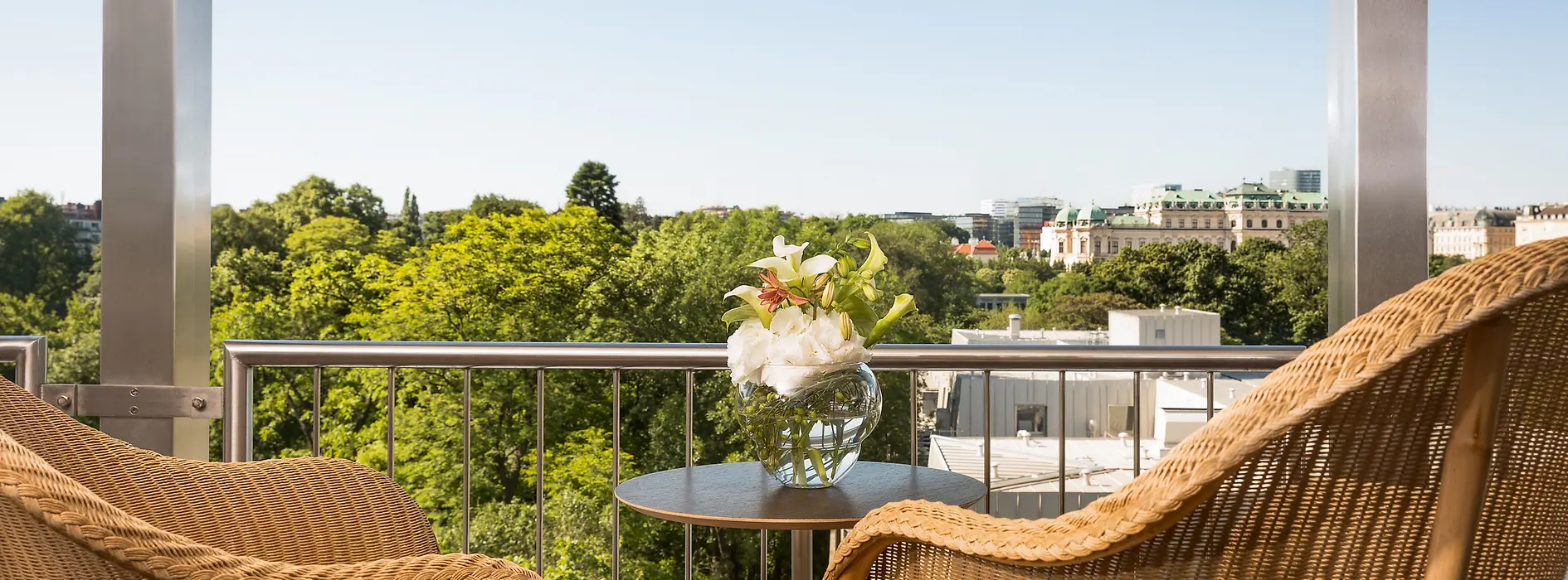 Wellness area terrace