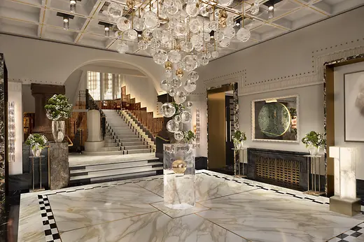 Visualisation Lobby Oriental Mandarin Vienna