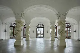 Oberes Belvedere Sala terrena