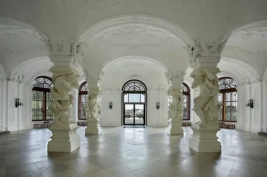Oberes Belvedere Sala terrena