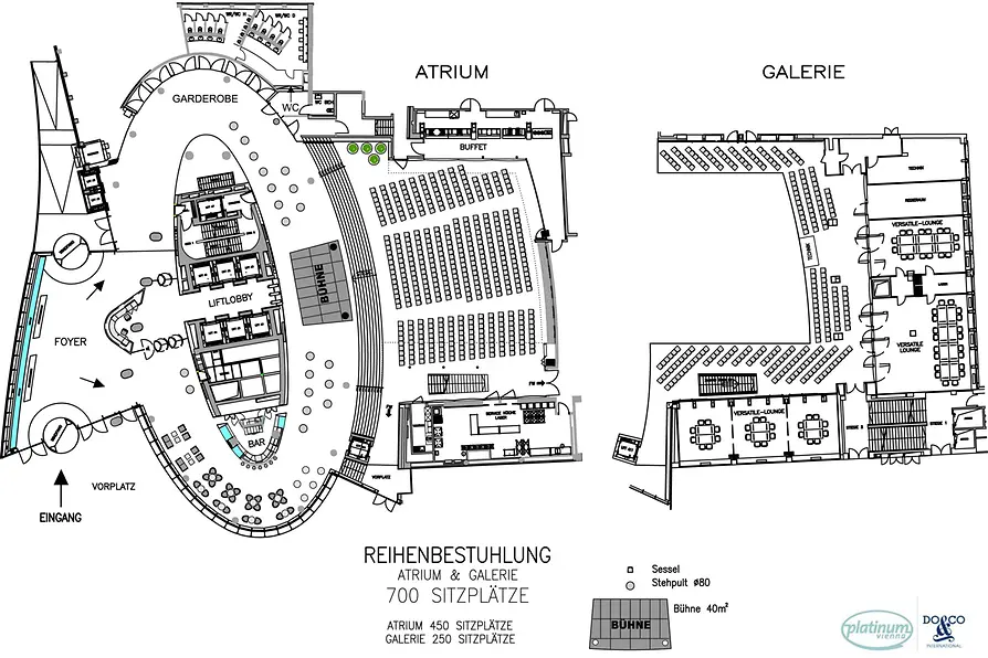 Reihenbestuhlung