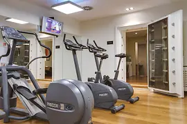 Work out and Sauna area