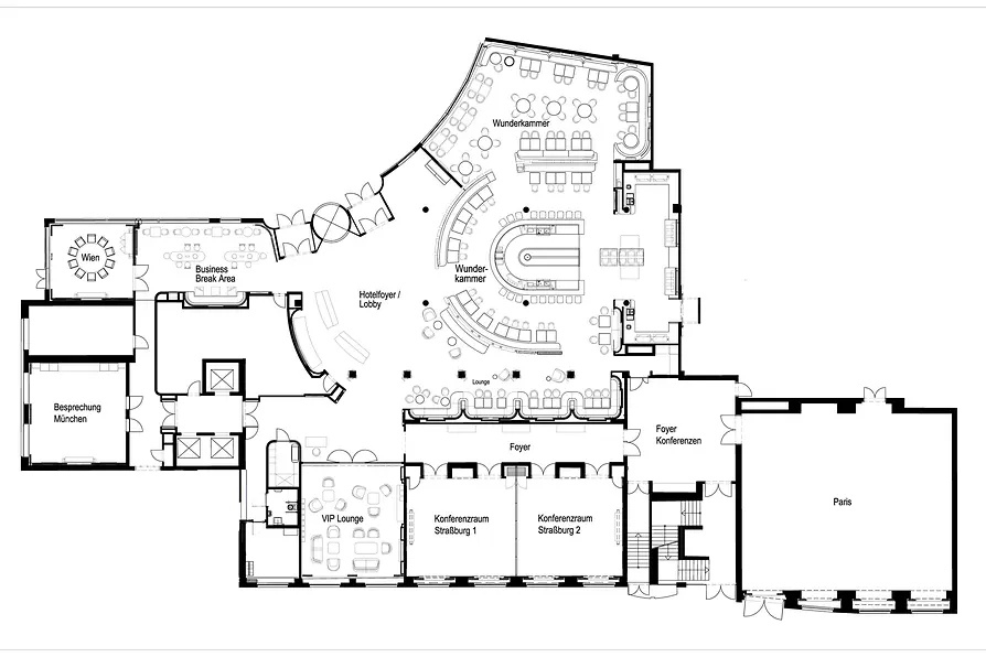 Floor plan Renaissance Wien Hotel