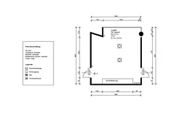 Raumplan Meetingraum Louise