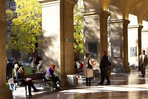 Arcaded Courtyard