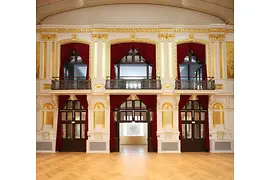 Sofiensäle Saal Aufsicht Blick Foyer