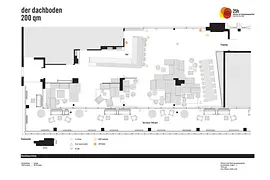 25hours Hotel beim Museumsquartier Floor plan Dachboden