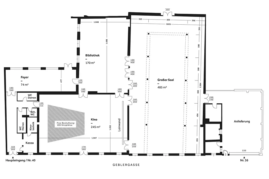 REAKTOR Floor plan