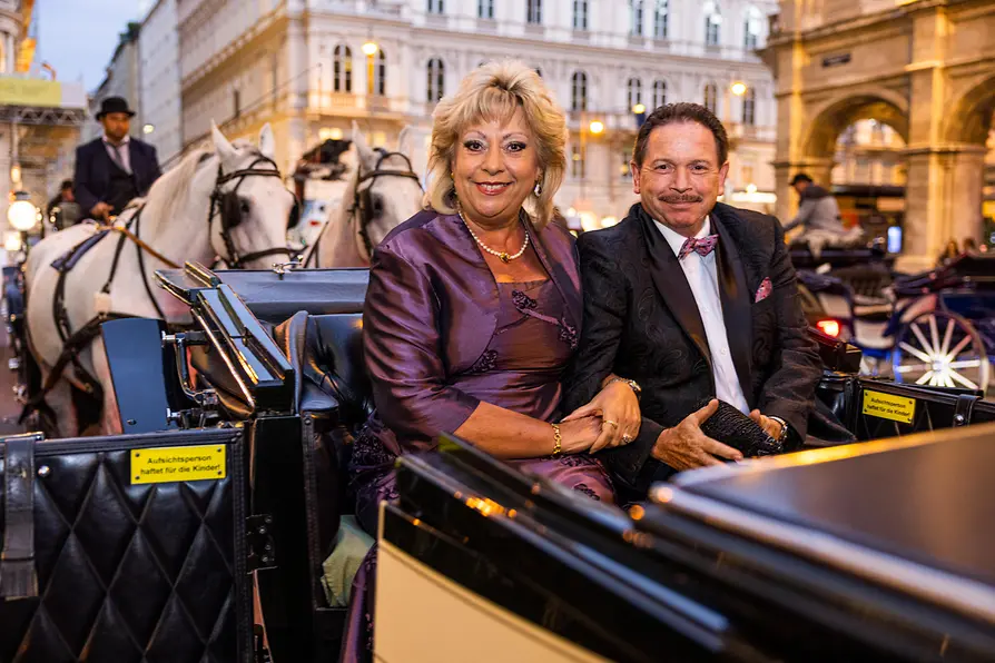 Mary Kay Incentive Horse-drawn carriage