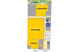 SkyDome Plan Erdgeschoss