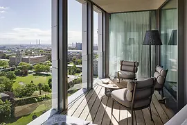 Andaz Vienna Am Belvedere Penthouse Suite Loggia