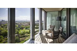 Andaz Vienna Am Belvedere Penthouse Suite Loggia