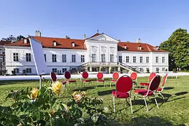 Seminarpause im Grünen