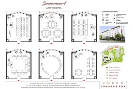 Europahaus Wien Floor Map Seminarraum 4