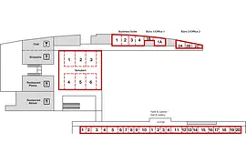 Messe Wien Plan Congress Center 1st Floor