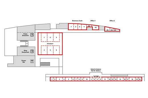 VIECON Plan Congress Center 1st Floor