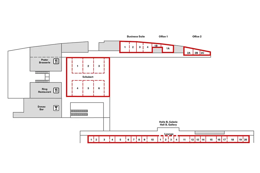 VIECON Plan Congress Center 1st Floor
