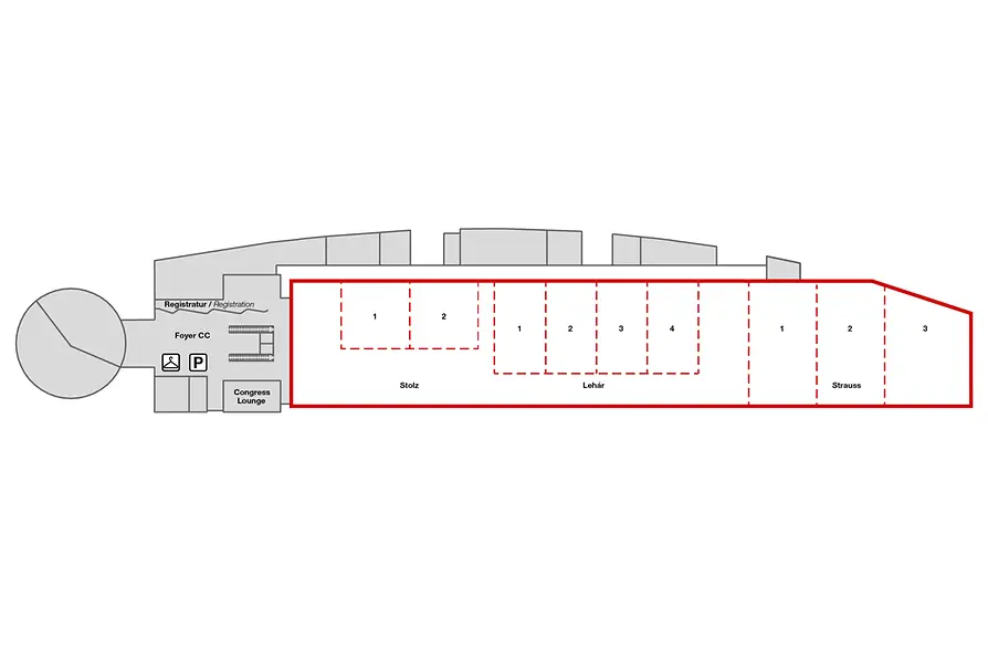 VIECON Plan Congress Center Ground Floor