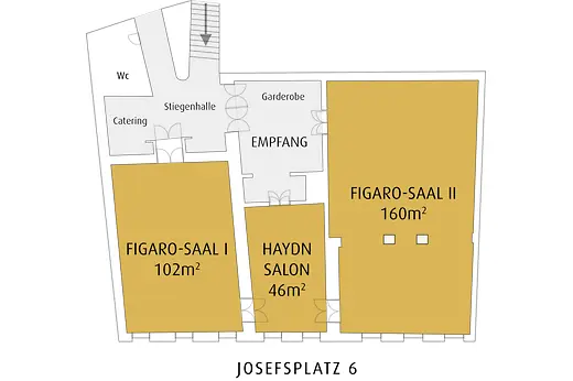 Plan Palais Palffy