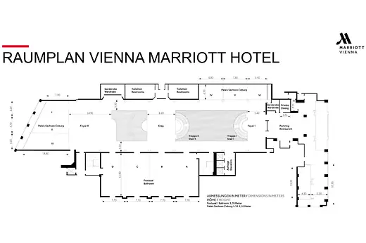 Vienna Marriott Hotel Raumplan