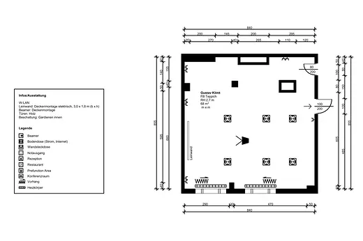 ATH Ananas Raumplan Klimt