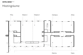 ATH Bosei Meeting Rooms Floor Plan