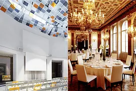 Saal der Labstelle und Gerstner Salons Prives