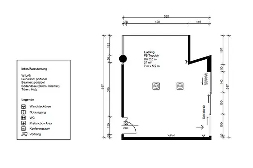 ATH Savoyen Raumplan Ludwig